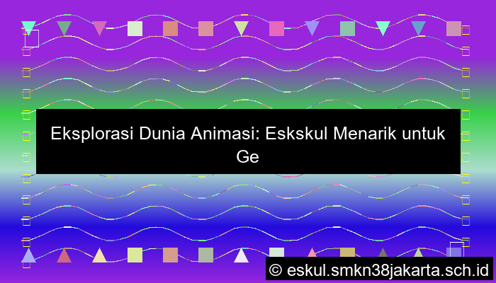 Eskul Animasi